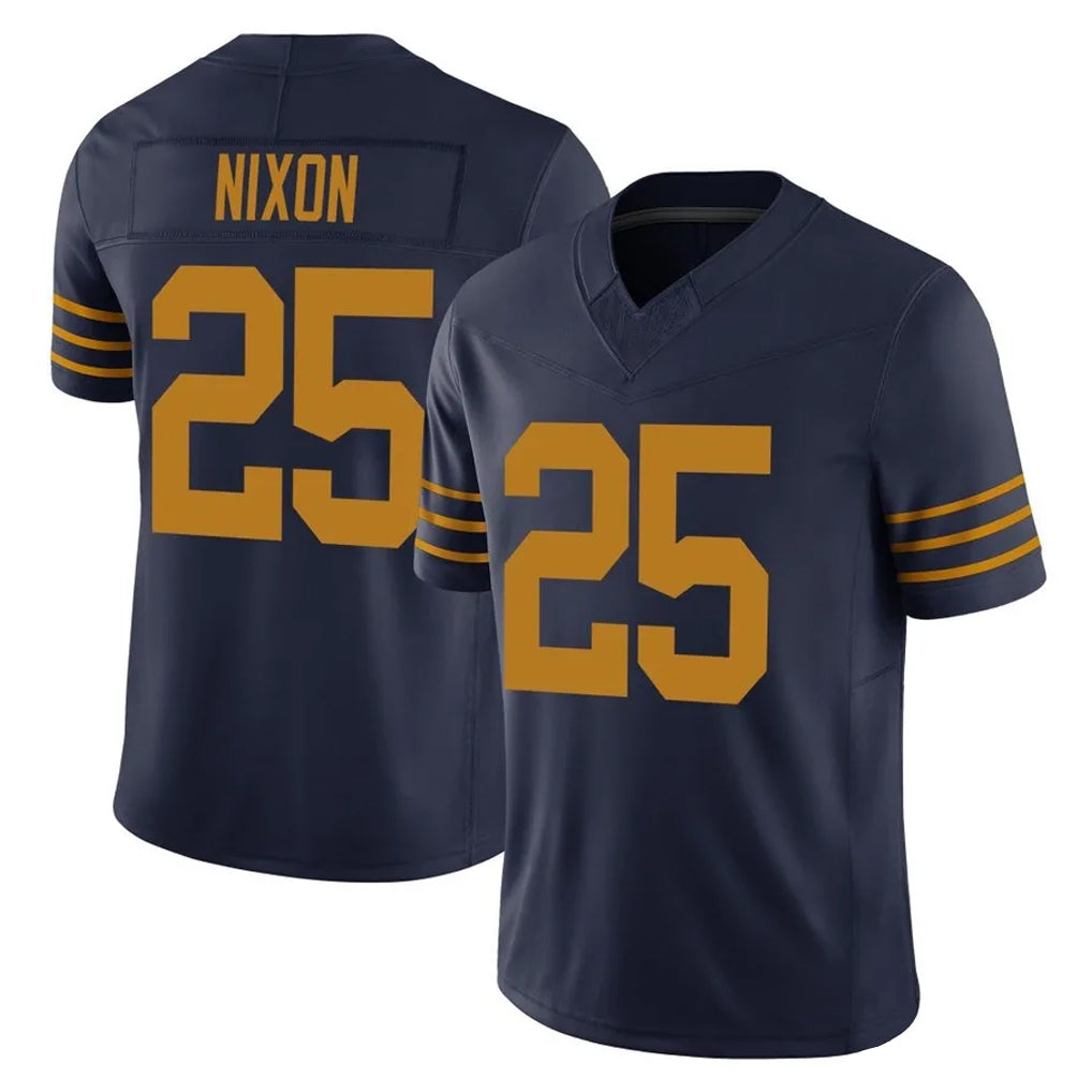 Broks GB.Packers #25 Keisean Nixon Player Navy The 1923 Classic Vapor F.U.S.E. Home Game Stitched Jerseys