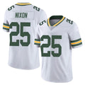 Broks GB.Packers #25 Keisean Nixon Player White Vapor Untouchable Limited Home Game Stitched Jerseys