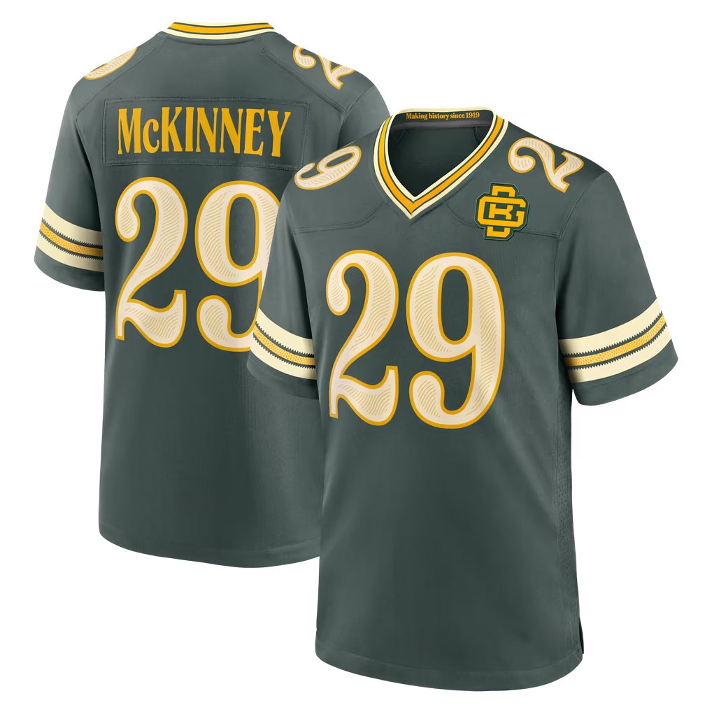 Broks GB.Packers #29 Xavier McKinney Player Green 2026 Rivalries Collection Home Game Stitched Jerseys