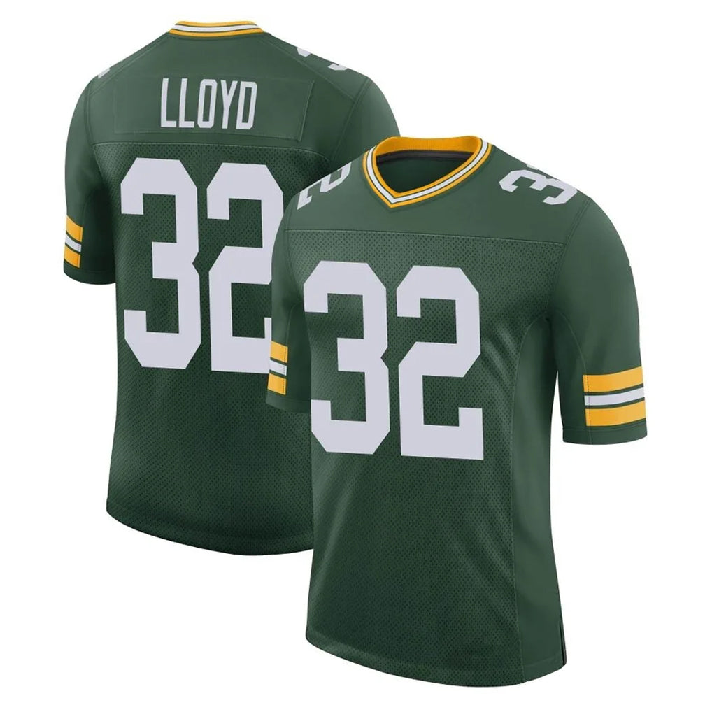 Broks GB.Packers #32 MarShawn Lloyd Player Green Limited Classic Home Game Stitched Jerseys
