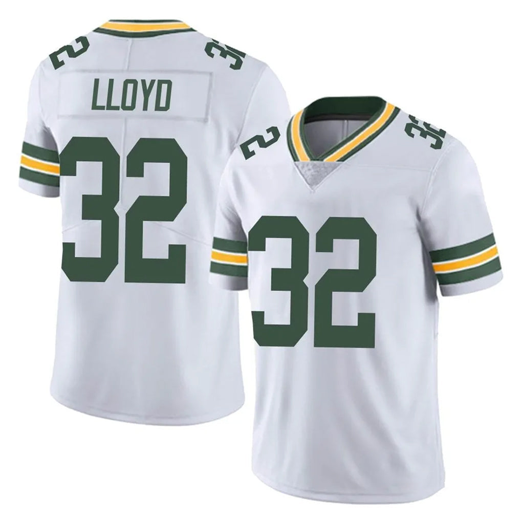 Broks GB.Packers #32 MarShawn Lloyd Player White Vapor Untouchable Limited Home Game Stitched Jerseys