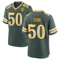 Broks GB.Packers #50 Zach Tom Player Green 2026 Rivalries Collection Home Game Stitched Jerseys