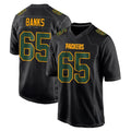 Broks GB.Packers #65 Aaron Banks Player Black Fashion Home Game Stitched Jerseys