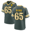 Broks GB.Packers #65 Aaron Banks Player Green 2026 Rivalries Collection Home Game Stitched Jerseys