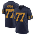 Broks GB.Packers #77 Jordan Morgan Player Navy The 1923 Classic Home Game Stitched Jerseys