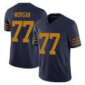 Broks GB.Packers #77 Jordan Morgan Player Navy The 1923 Classic Vapor F.U.S.E. Home Game Stitched Jerseys