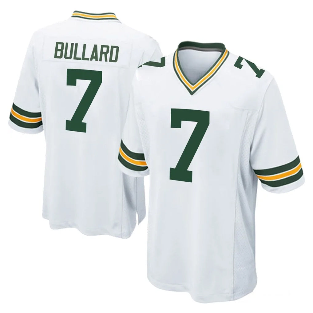 Broks GB.Packers #7 Javon Bullard Player White Home Game Stitched Jerseys£©