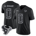 Broks H.Texans #0 Azeez Al-Shaair Player Black Limited 2026 Salute to Service Home Game Stitched Jerseys