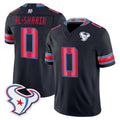Broks H.Texans #0 Azeez Al-Shaair Player Navy 2026 Rivalries Vapor Limited Home Game Stitched jerseys