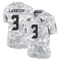 Broks H.Texans #3 Kamari Lassiter Player Arctic Camo Salute To Service Limited Game Stitched Jerseys