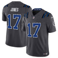 Broks IN.Colts #17 Daniel Jones Dark Gray 2026 F.U.S.E. Rivalries Collection Limited Football Stitched Jersey