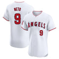 Broks LA.Angels #9 Zach Neto Player White Limited Elite Stitched Home Jerseys