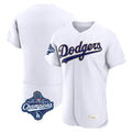 Broks LA.Dodgers Blank Player Gold White 2026 Collection Stadium Limited Elite World Series Meet Stitched Jerseys