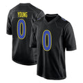 Broks LA.Rams #0 Byron Young Player Black Fashion Limited Home Game Stitched Jerseys