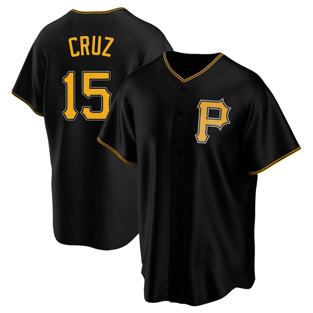 Broks P.Pirates #15 Oneil Cruz Player Black Alternate 2025 Home Game Stitched Jerseys