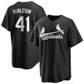 Broks St. Louis Cardinals #41 Alec Burlesona Player Black City Connect Home Limited Stitched Jerseys