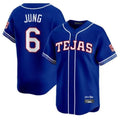 Broks T.Rangers #6 Josh Jung Player Royal 2026 City Connect Limited Stitched Jerseys