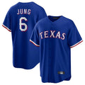 Broks T.Rangers #6 Josh Jung Player Royal Limited Home Stitched Jerseys